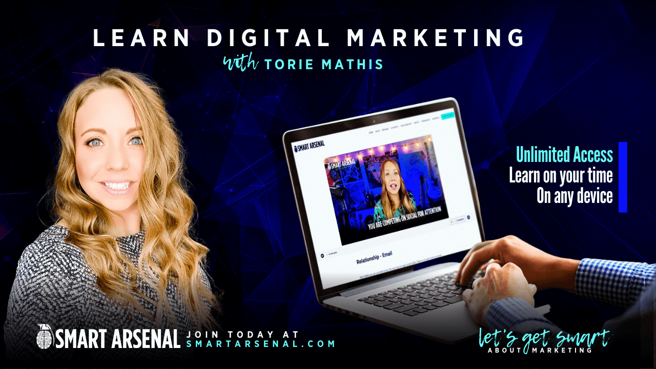 Learn DIgital marketing with Torie Mathis